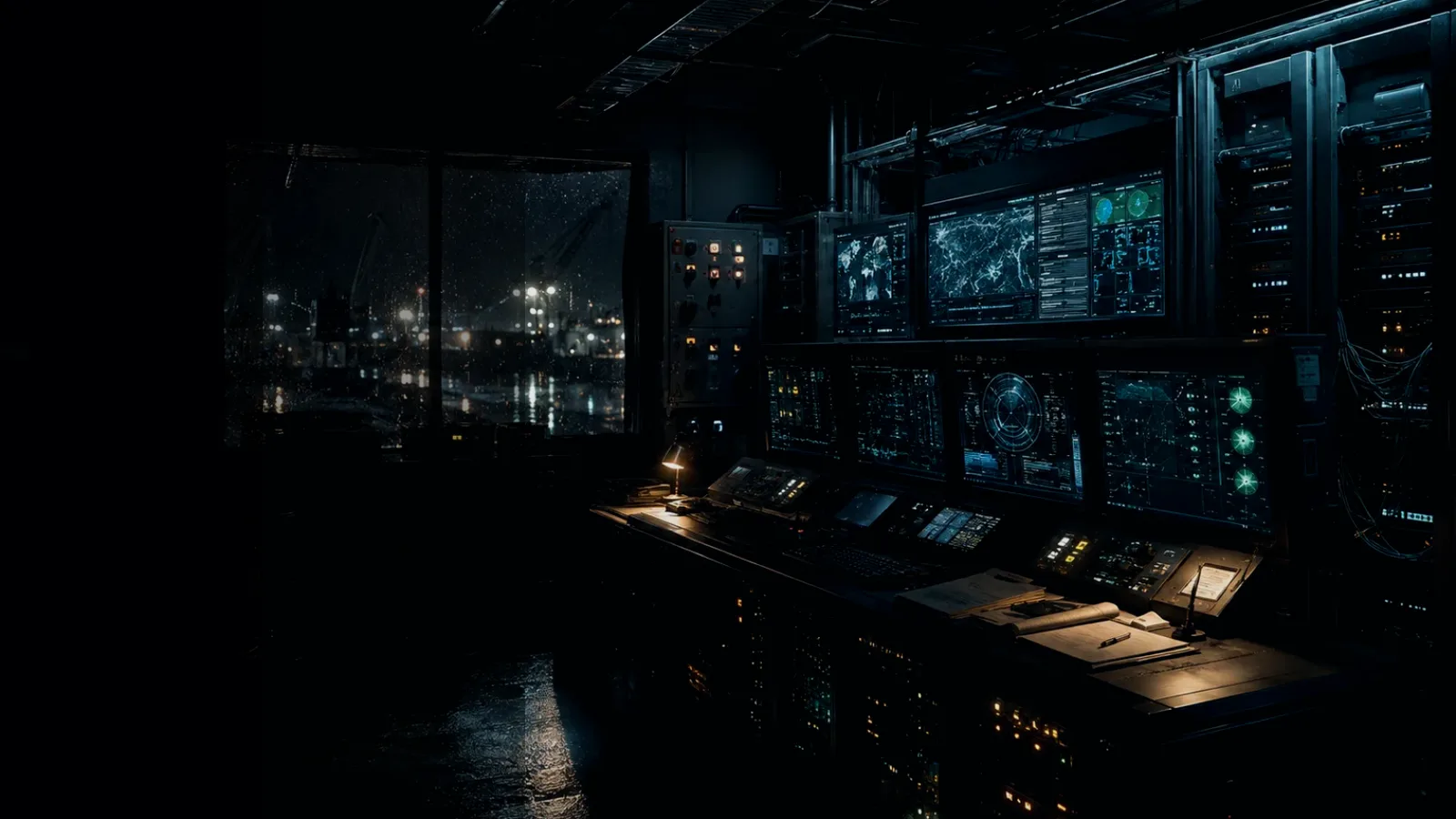 Certificate Chain subtopic background showing industrial control room, server racks, network evidence and cyber-physical risk