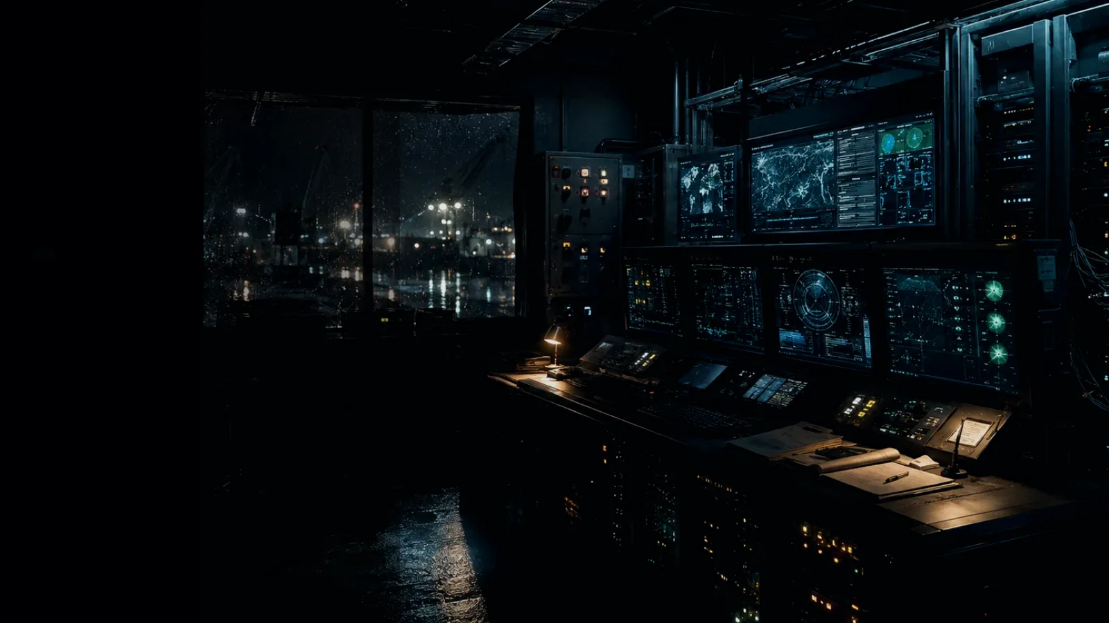 System Redundancy subtopic background showing industrial control room, server racks, network evidence and cyber-physical risk
