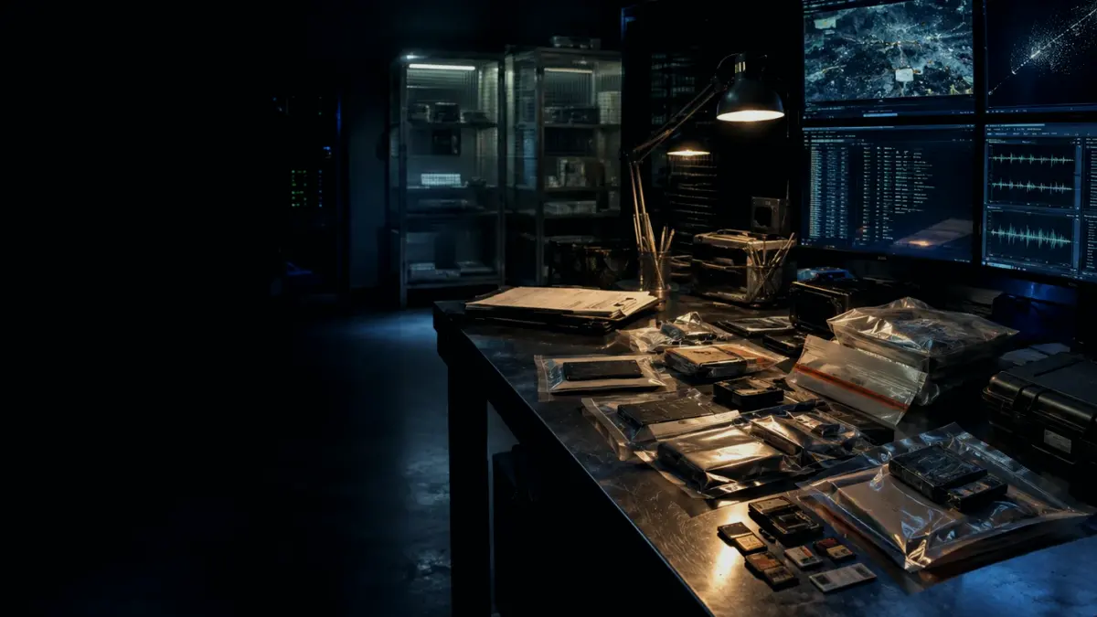 What Records Are Created During Evidence Contamination Control? supporting article image showing digital evidence image, timestamped records and preservation file