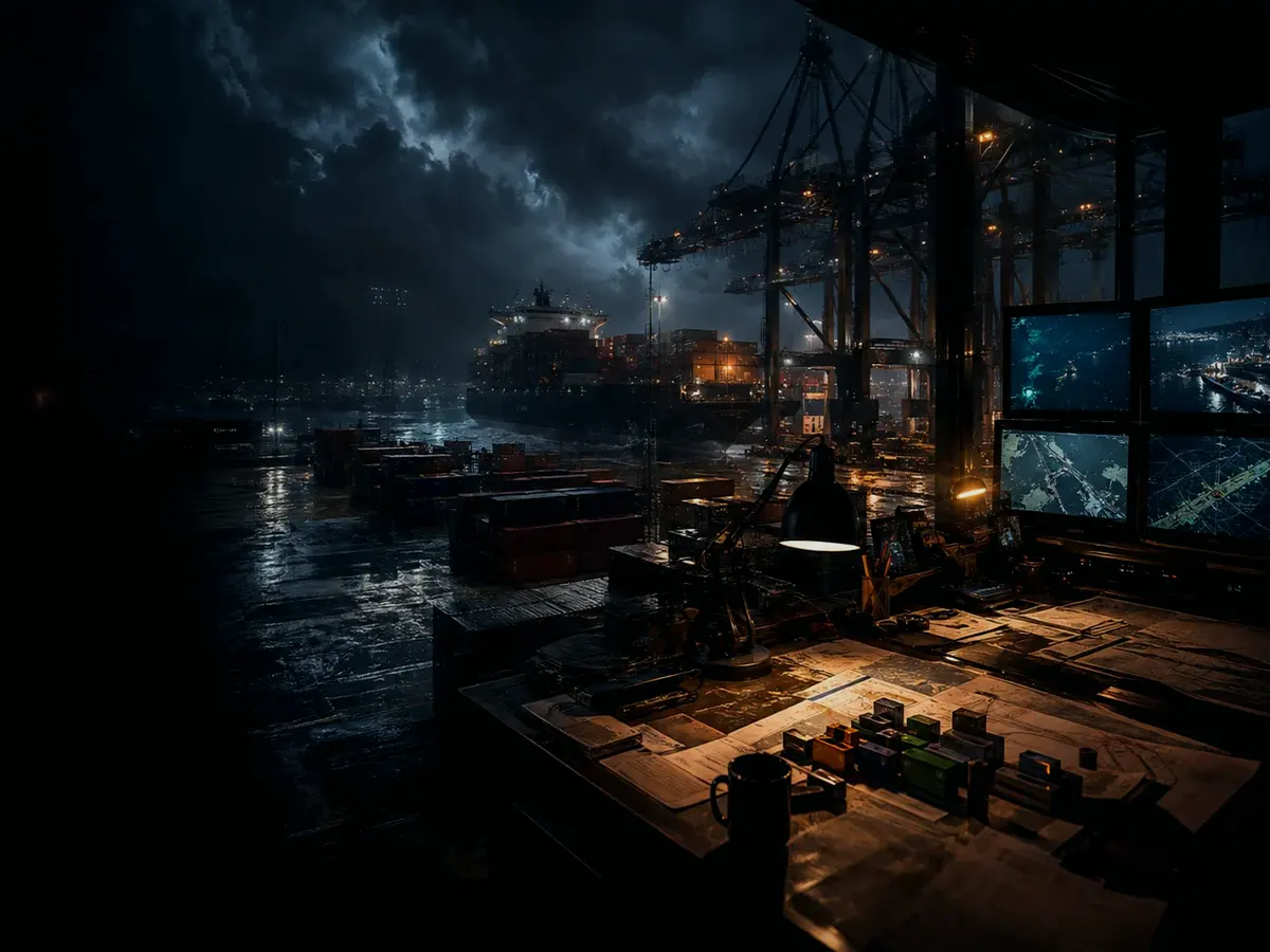 What Are the Main Risks or Limitations of Bonded Cargo? article hero image showing wet container terminal, cargo movement, freight records and logistics evidence