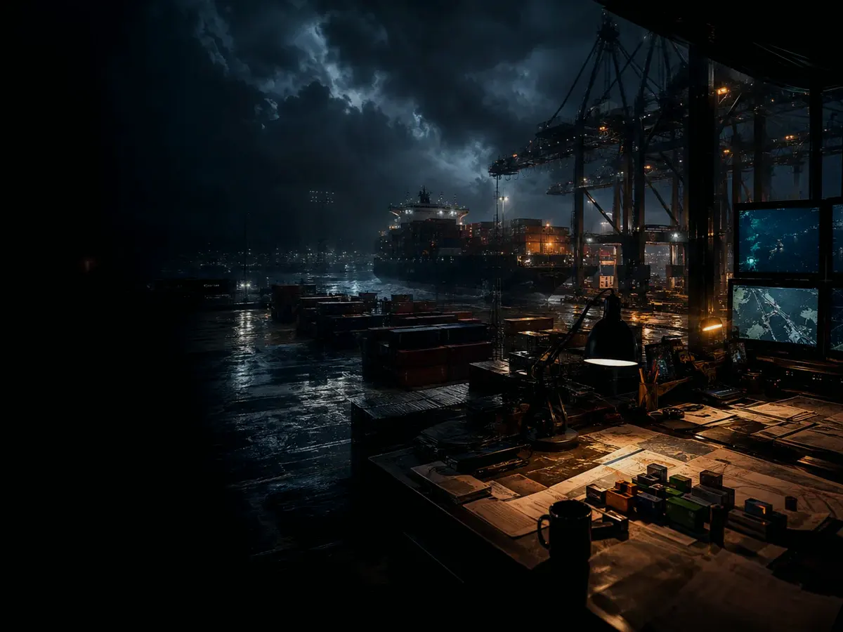 How Does Cargo Handover Affect Operations? article hero image showing wet container terminal, cargo movement, freight records and logistics evidence