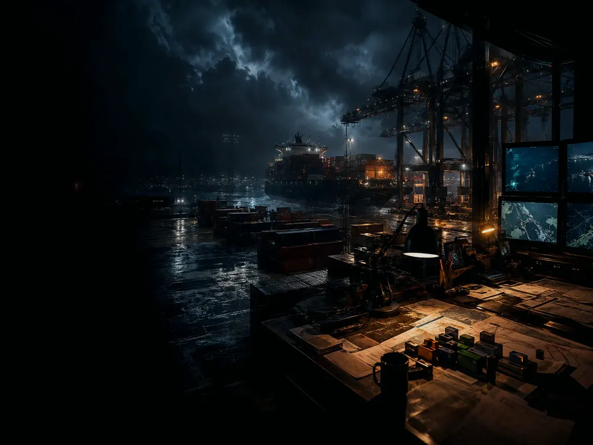 How Is Customs Waiver Used or Applied? article hero image showing wet container terminal, cargo movement, freight records and logistics evidence
