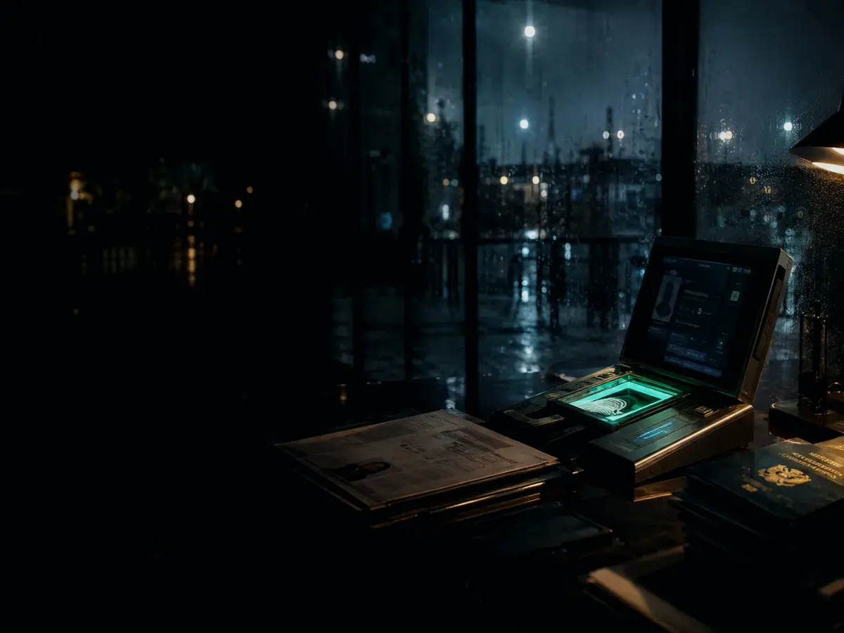 What Happens If Certificate Revocation Is Unavailable or Wrong? article hero image showing identity document, biometric verification desk and contested personal record