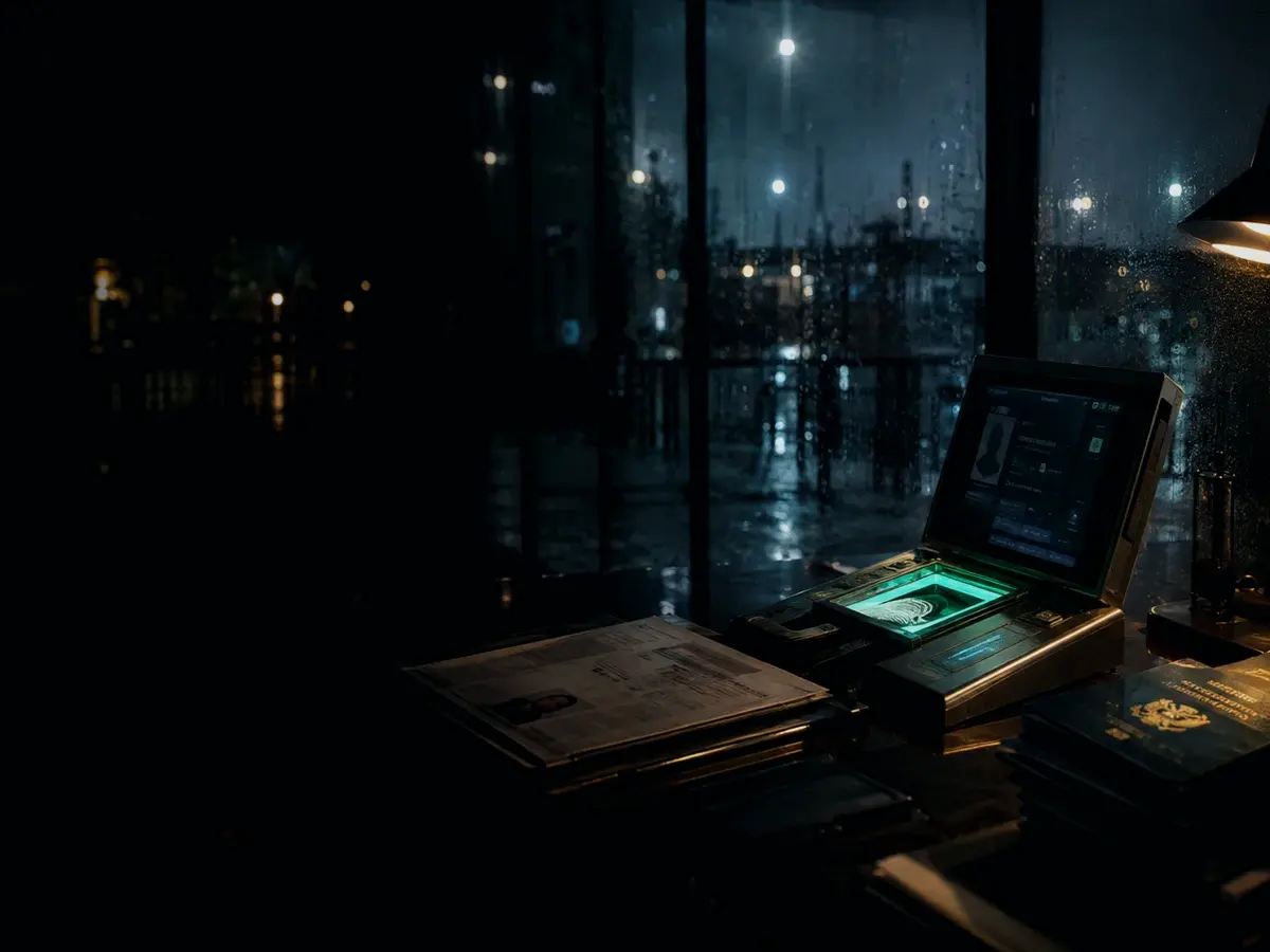 Why Is Decommissioned Identity Important? article hero image showing identity document, biometric verification desk and contested personal record