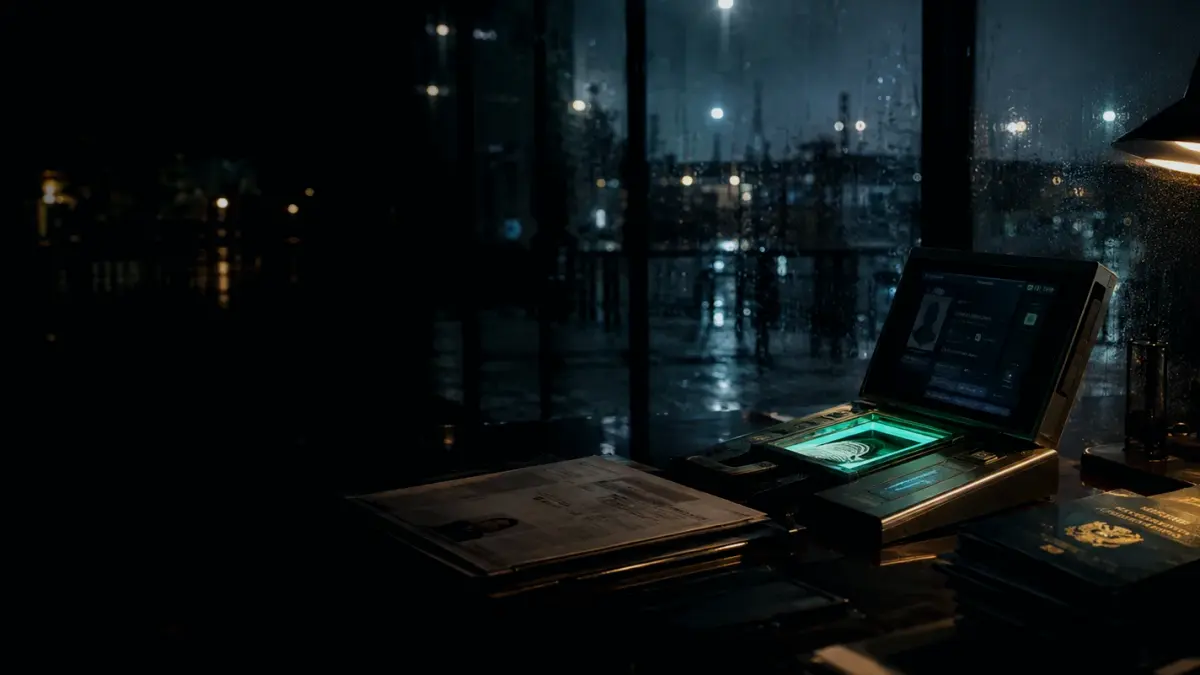 What Are the Main Limitations of an ePassport Gate? supporting article image showing passport file, biometric record and identity-evidence comparison