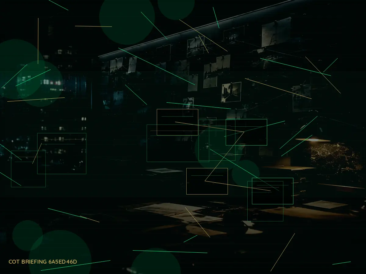 Why Is Classified Archive Important? article hero image showing secure intelligence briefing room, evidence board and official files under pressure