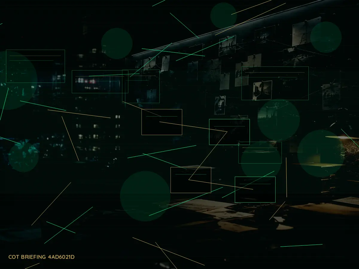 What Are the Main Risks or Limitations of Classified Information? article hero image showing secure intelligence briefing room, evidence board and official files under pressure
