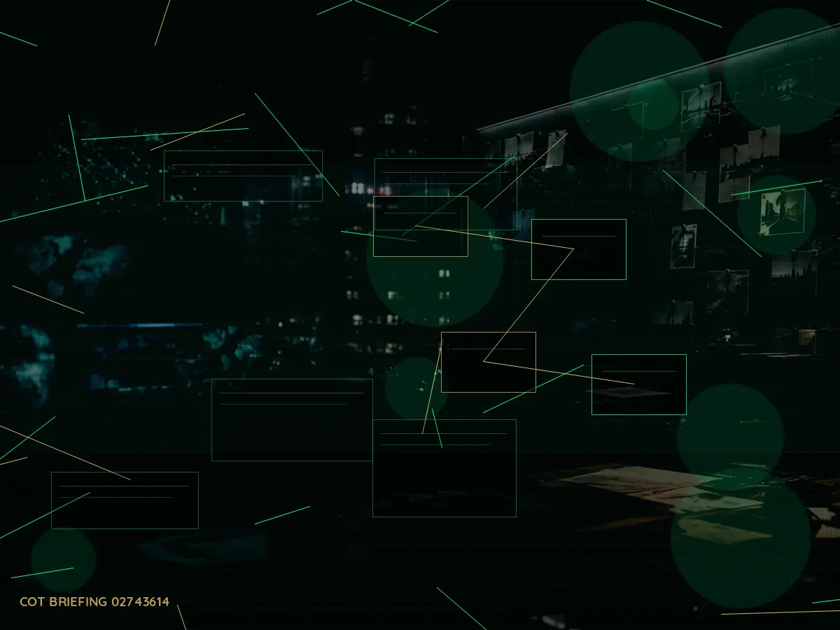 What Are the Main Risks or Limitations of Counterintelligence? article hero image showing secure intelligence briefing room, evidence board and official files under pressure