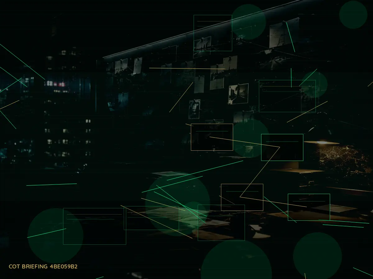 Why Is Intelligence Assessment Important? article hero image showing secure intelligence briefing room, evidence board and official files under pressure