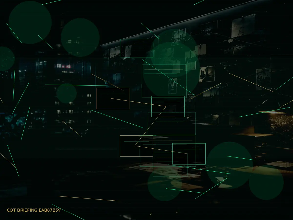 When Is a Intelligence Handler Most Important? article hero image showing secure intelligence briefing room, evidence board and official files under pressure