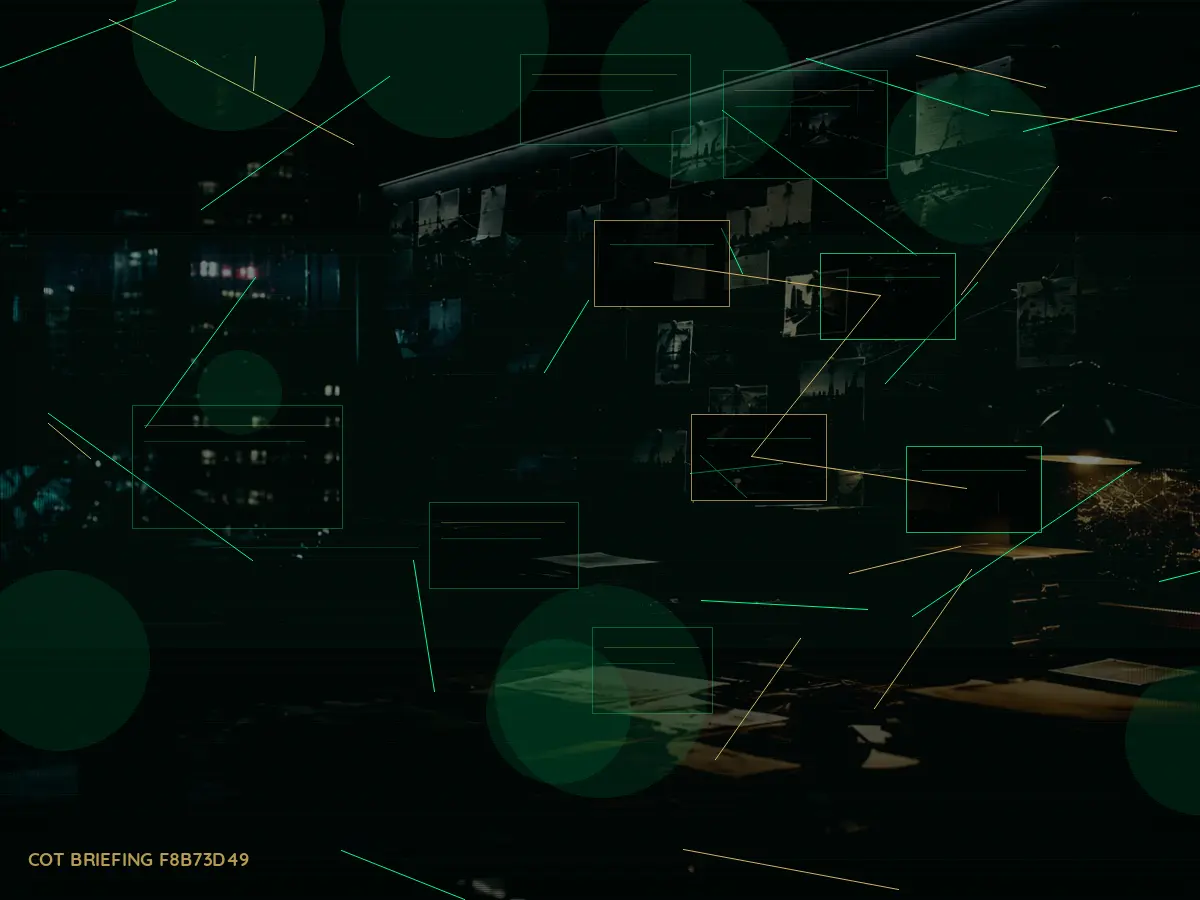 What Records Are Created During Inter-Agency Liaison? article hero image showing secure intelligence briefing room, evidence board and official files under pressure