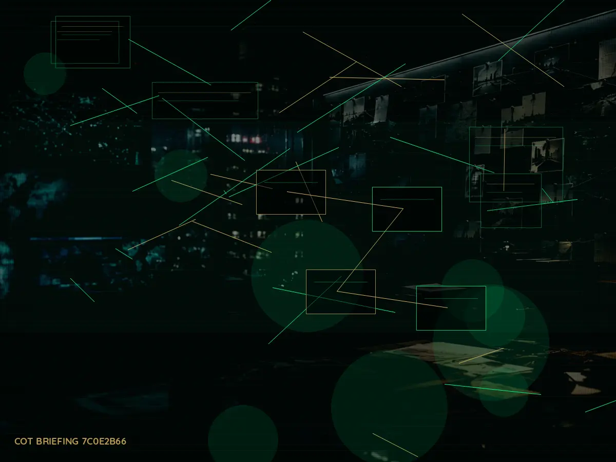 Why Is Inter-Agency Liaison Important? article hero image showing secure intelligence briefing room, evidence board and official files under pressure