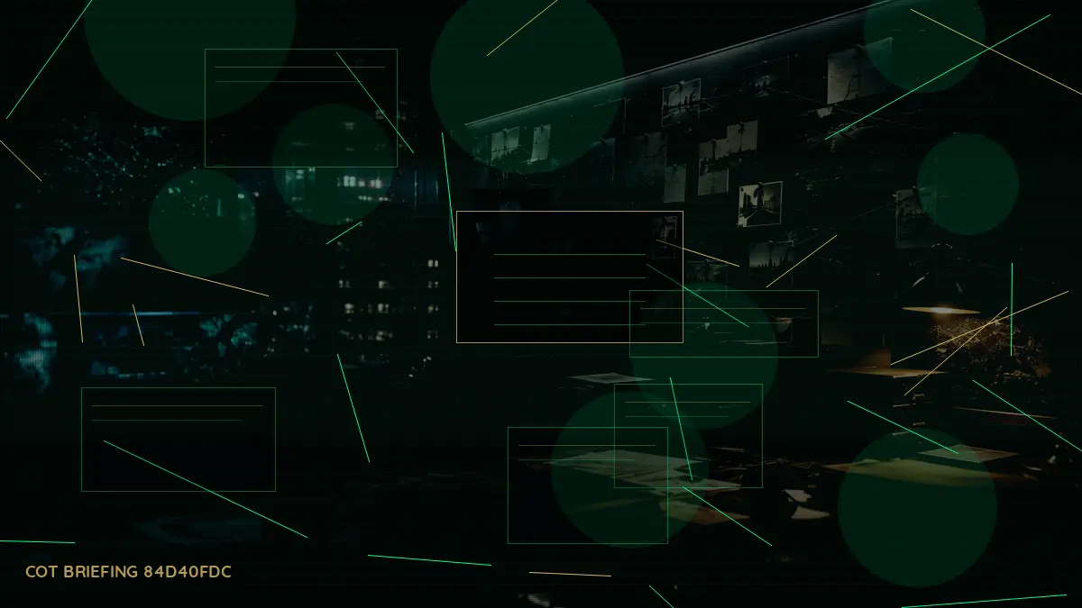 What Is the Difference Between MI5, MI6 and GCHQ? supporting article image showing sealed dossier and analyst evidence board