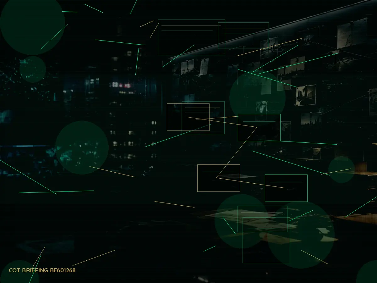 How Does Need-to-Know Principle Affect Operations? article hero image showing secure intelligence briefing room, evidence board and official files under pressure