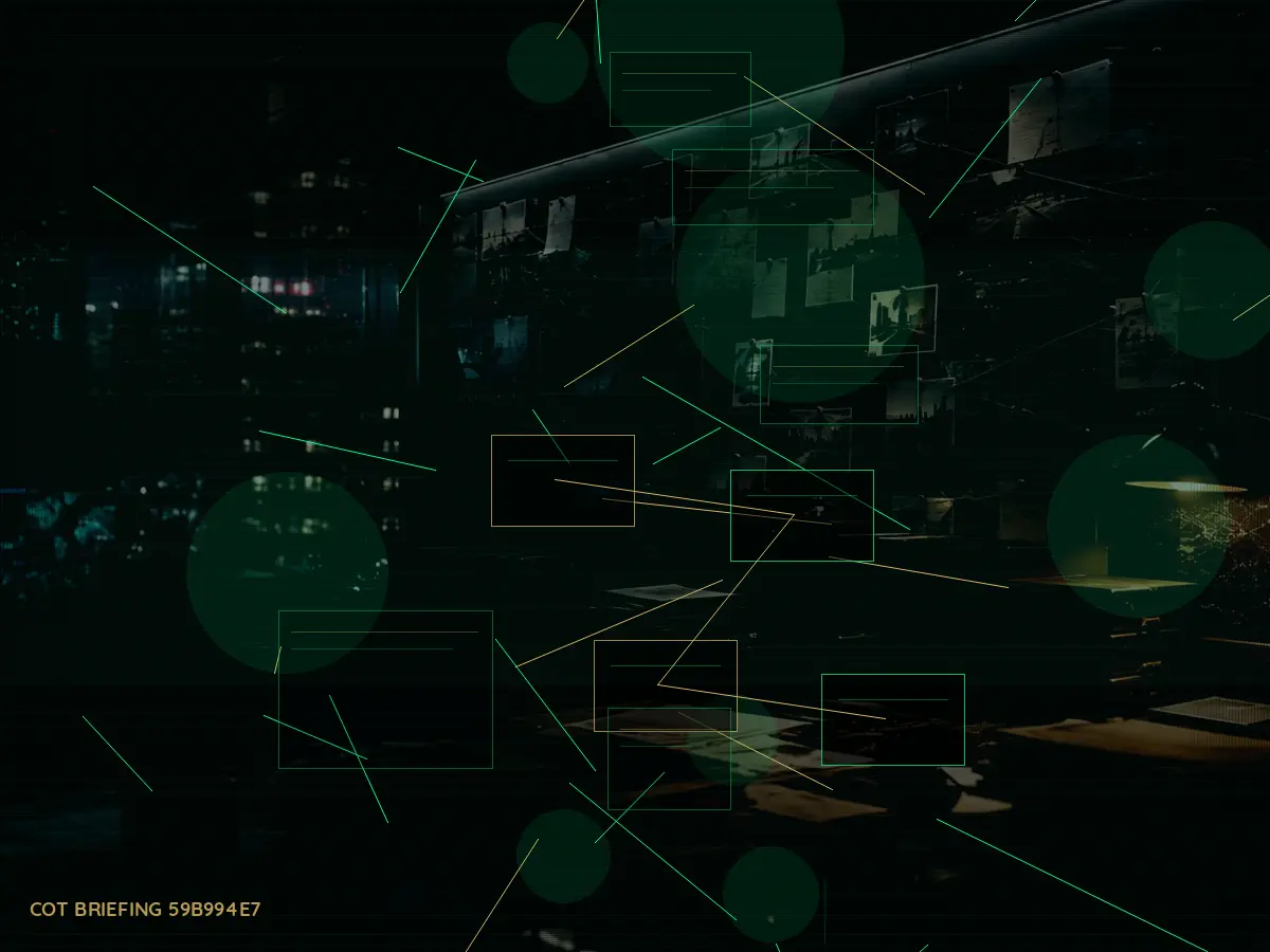 What Are the Main Risks or Limitations of Restricted Database? article hero image showing secure intelligence briefing room, evidence board and official files under pressure