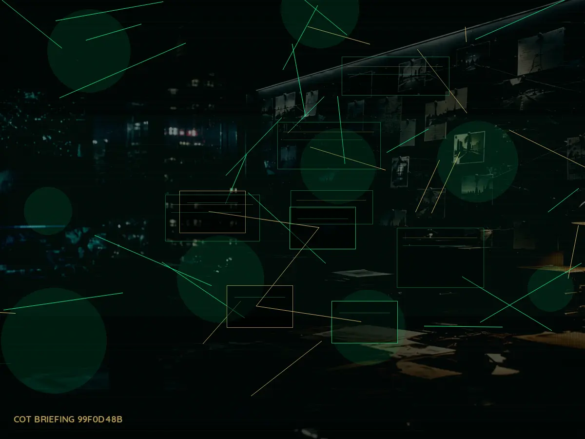 What Are the Main Safety and Operational Risks at a Secure Compartment? article hero image showing secure intelligence briefing room, evidence board and official files under pressure