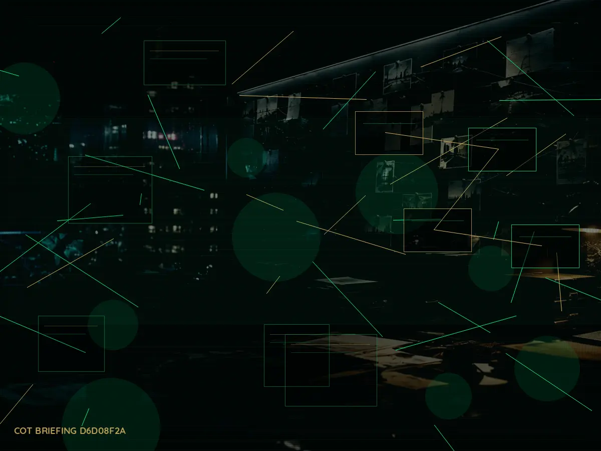How Does Watch List Affect Operations? article hero image showing secure intelligence briefing room, evidence board and official files under pressure