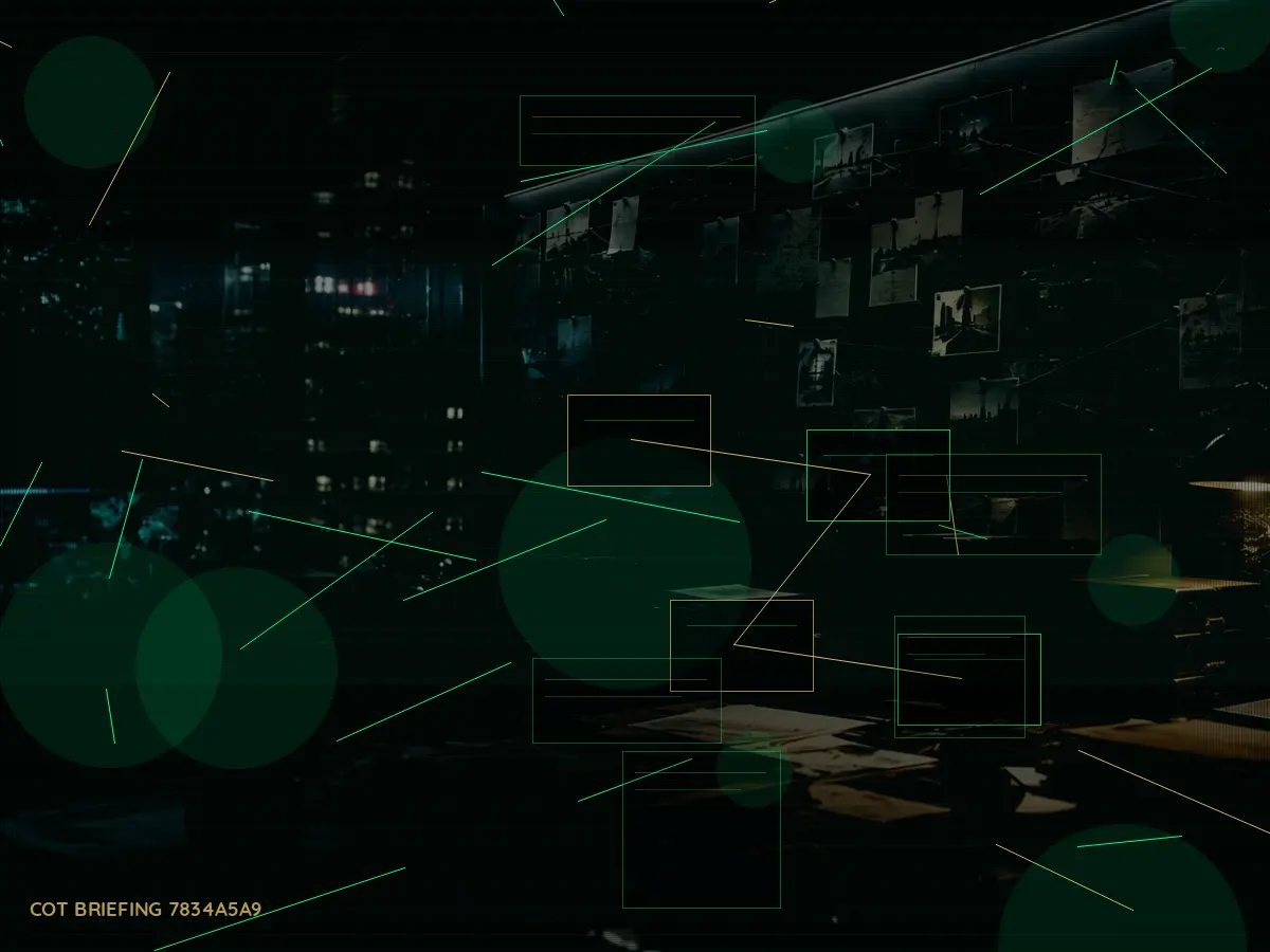 How Is Watch List Used or Applied? article hero image showing secure intelligence briefing room, evidence board and official files under pressure