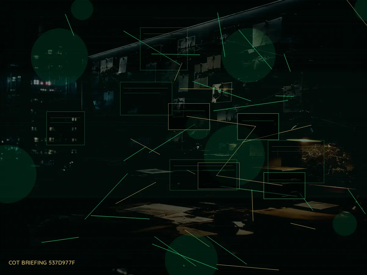 What Are the Main Responsibilities of NATO? article hero image showing secure intelligence briefing room, evidence board and official files under pressure