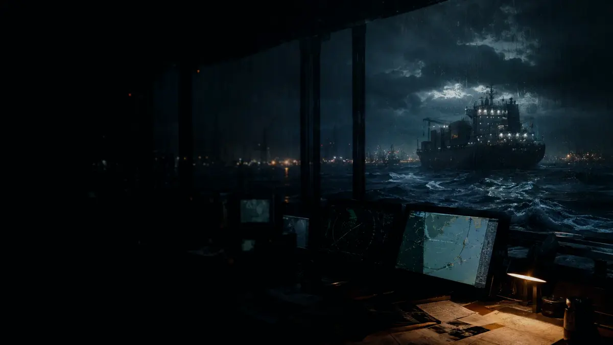What Are the Main Limitations of AIS Identity Mismatch? supporting article image showing vessel identity record, electronic chart and movement reconstruction