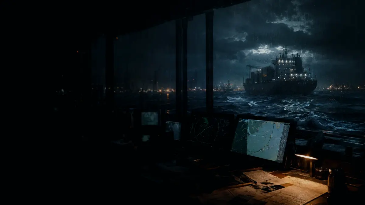 How Does AIS Spoofing Affect Operations? supporting article image showing vessel identity record, electronic chart and movement reconstruction