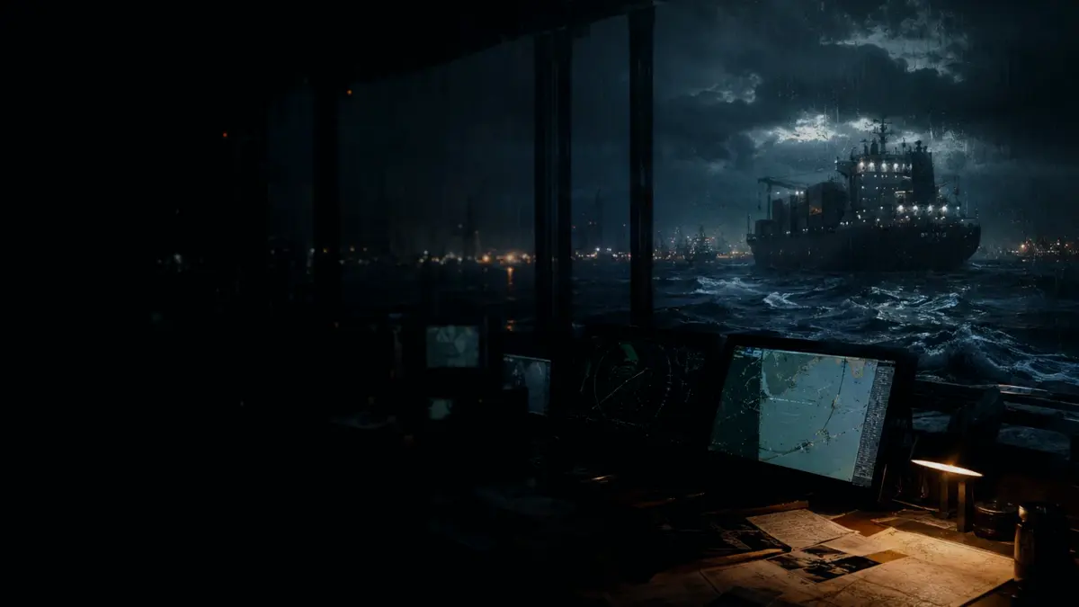 What Does CPA Mean on ARPA? supporting article image showing navigation evidence board with ship tracks and cautious reconstruction