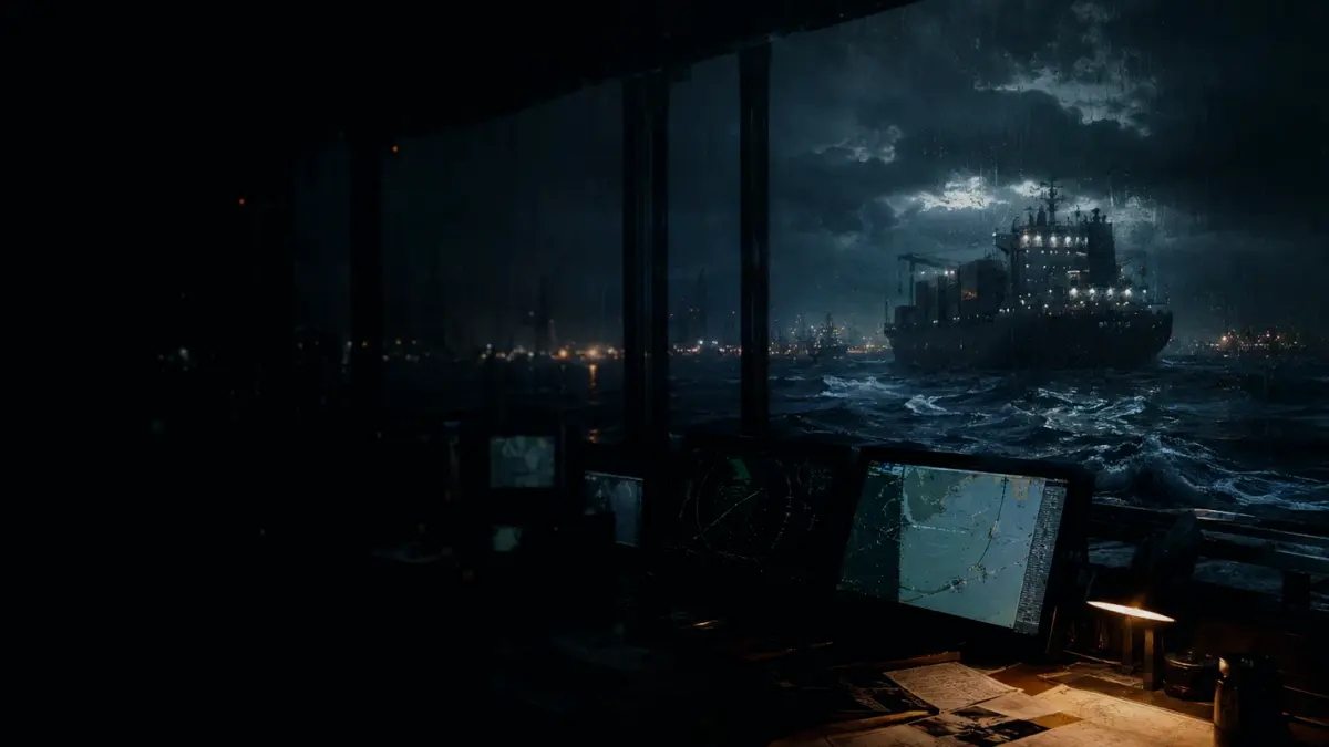 What Are the Main Limitations of an AIS Log? supporting article image showing vessel identity record, electronic chart and movement reconstruction