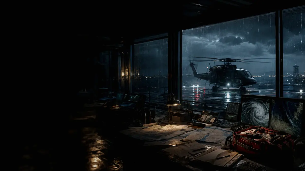 Is the RNLI Part of the Government? supporting article image showing search-and-rescue command display and incident map