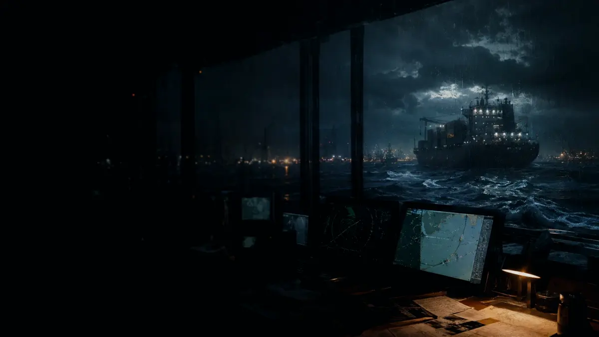 What Are the Main Limitations of Freeboard? supporting article image showing marine radar-style display and shipping route evidence