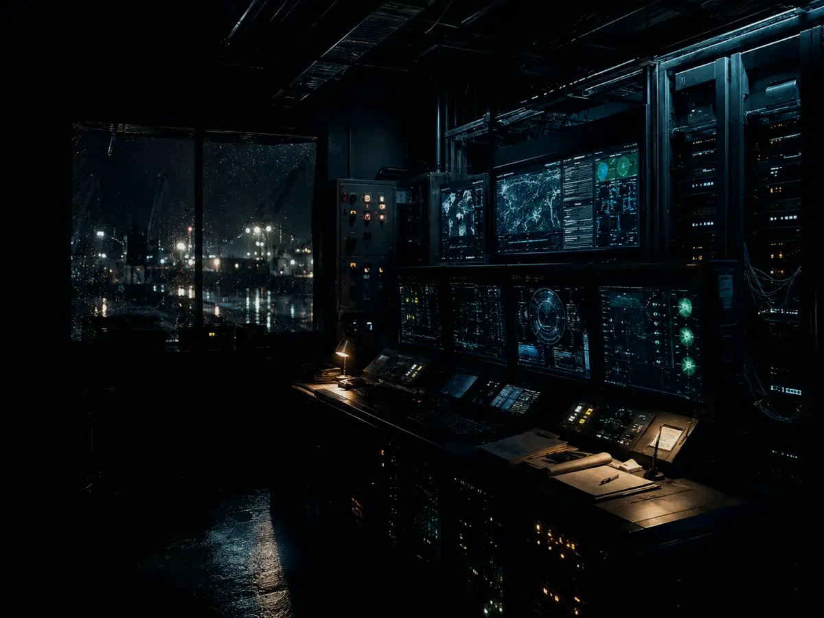 What Is Control System Used For? article hero image showing industrial control room, server racks, network evidence and cyber-physical risk