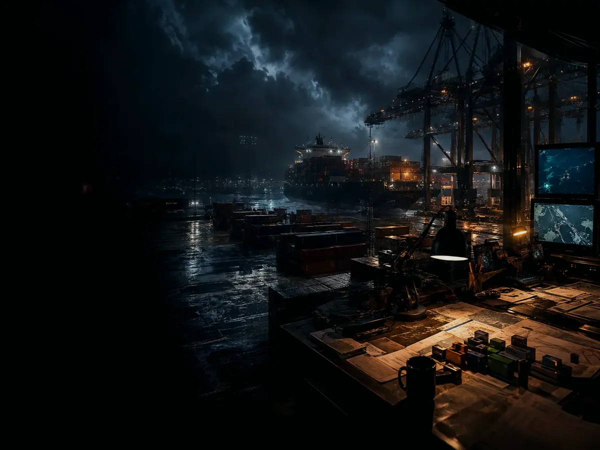 What Are the Main Risks or Limitations of Restricted Cargo? article hero image showing wet container terminal, cargo movement, freight records and logistics evidence