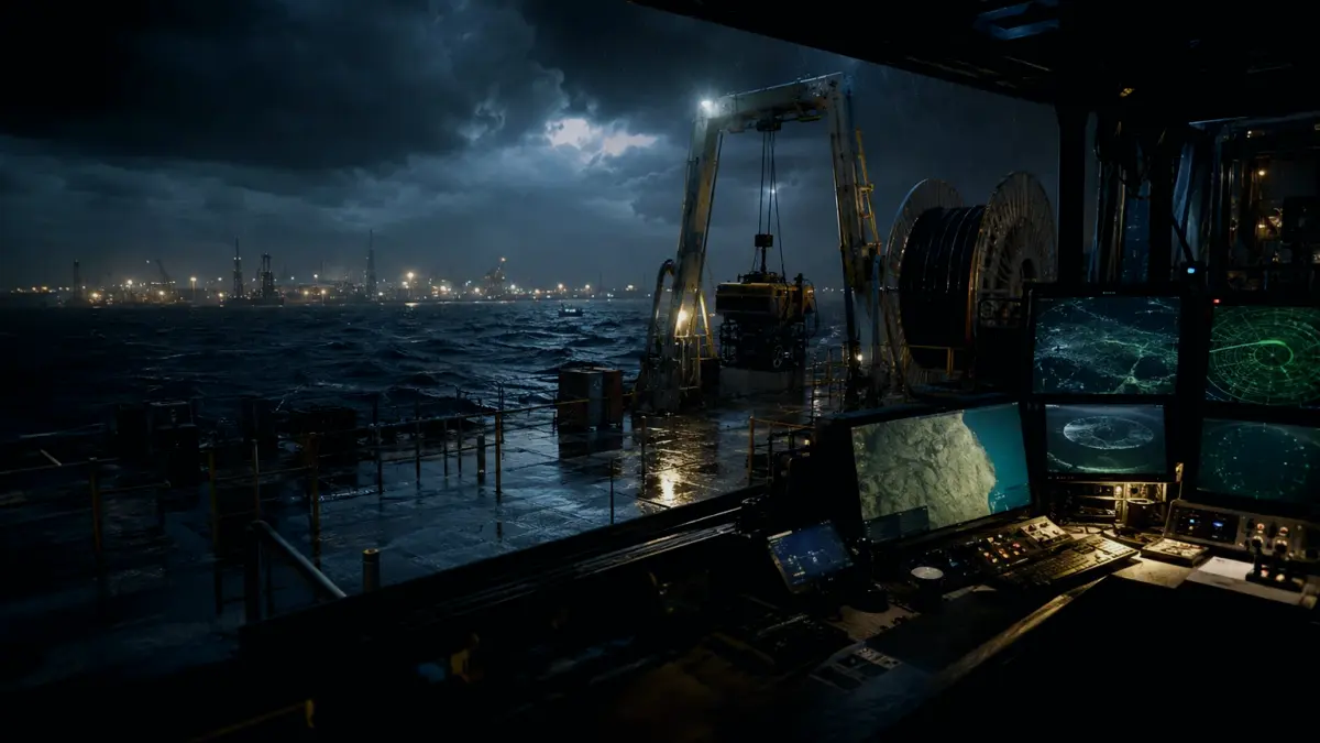 Why Is Cable Inspection Important? supporting article image showing hydrographic survey chart and subsea infrastructure evidence