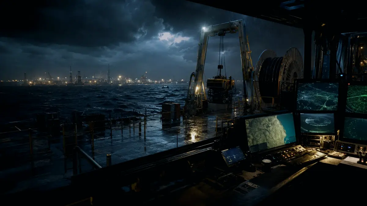 Why Is Hydrographic Survey Important? supporting article image showing hydrographic survey chart and subsea infrastructure evidence