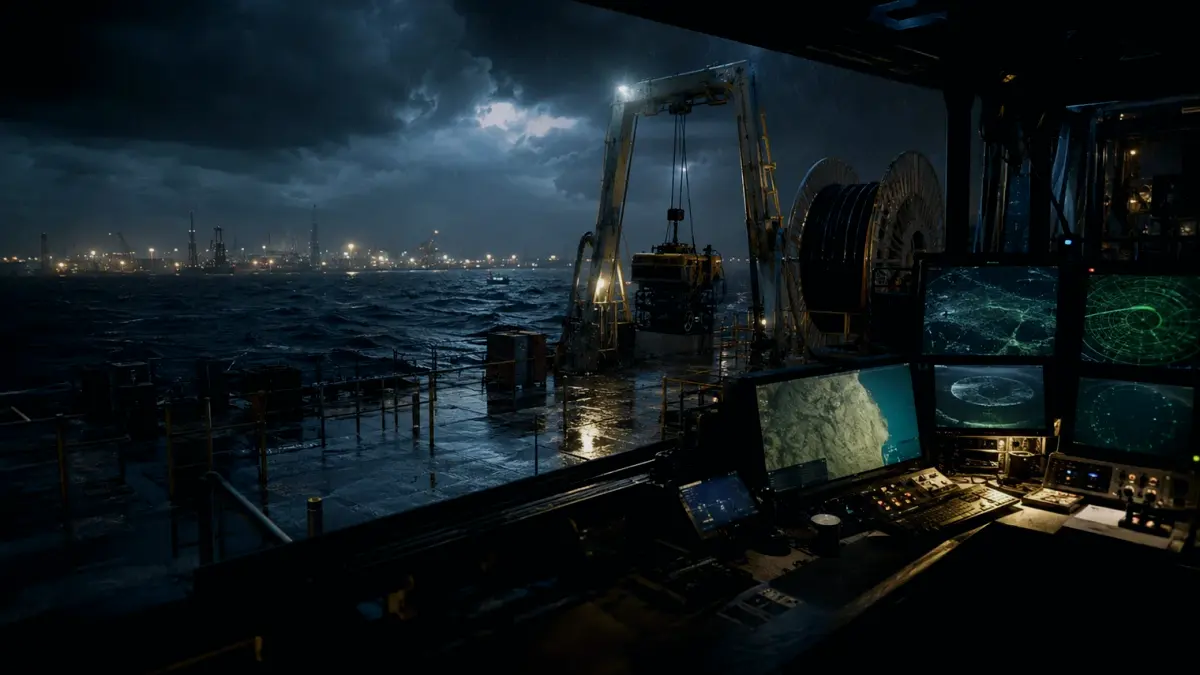 Why Is Seabed Mapping Important? supporting article image showing hydrographic survey chart and subsea infrastructure evidence