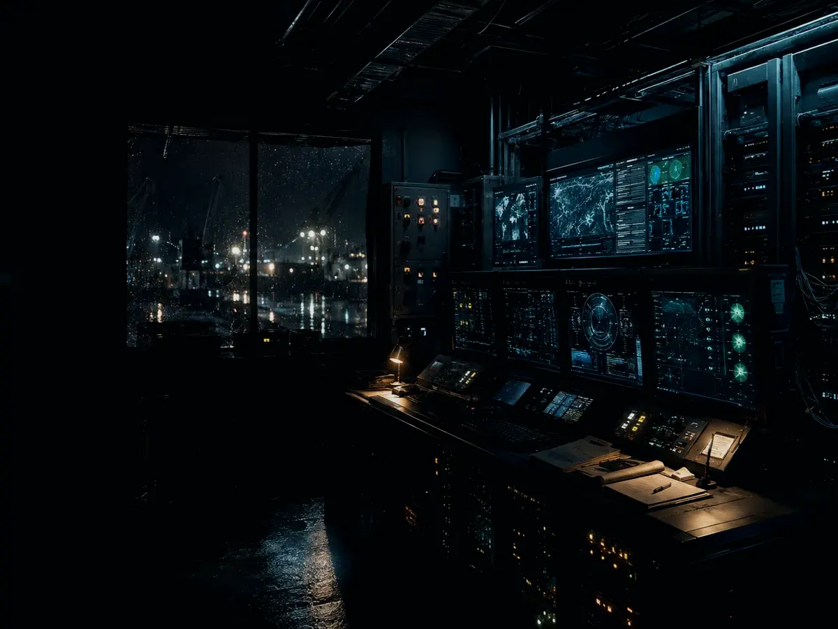 How Does Firmware Work? article hero image showing industrial control room, server racks, network evidence and cyber-physical risk