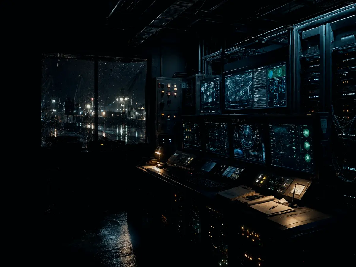 How Does Implanted Hardware Work? article hero image showing industrial control room, server racks, network evidence and cyber-physical risk