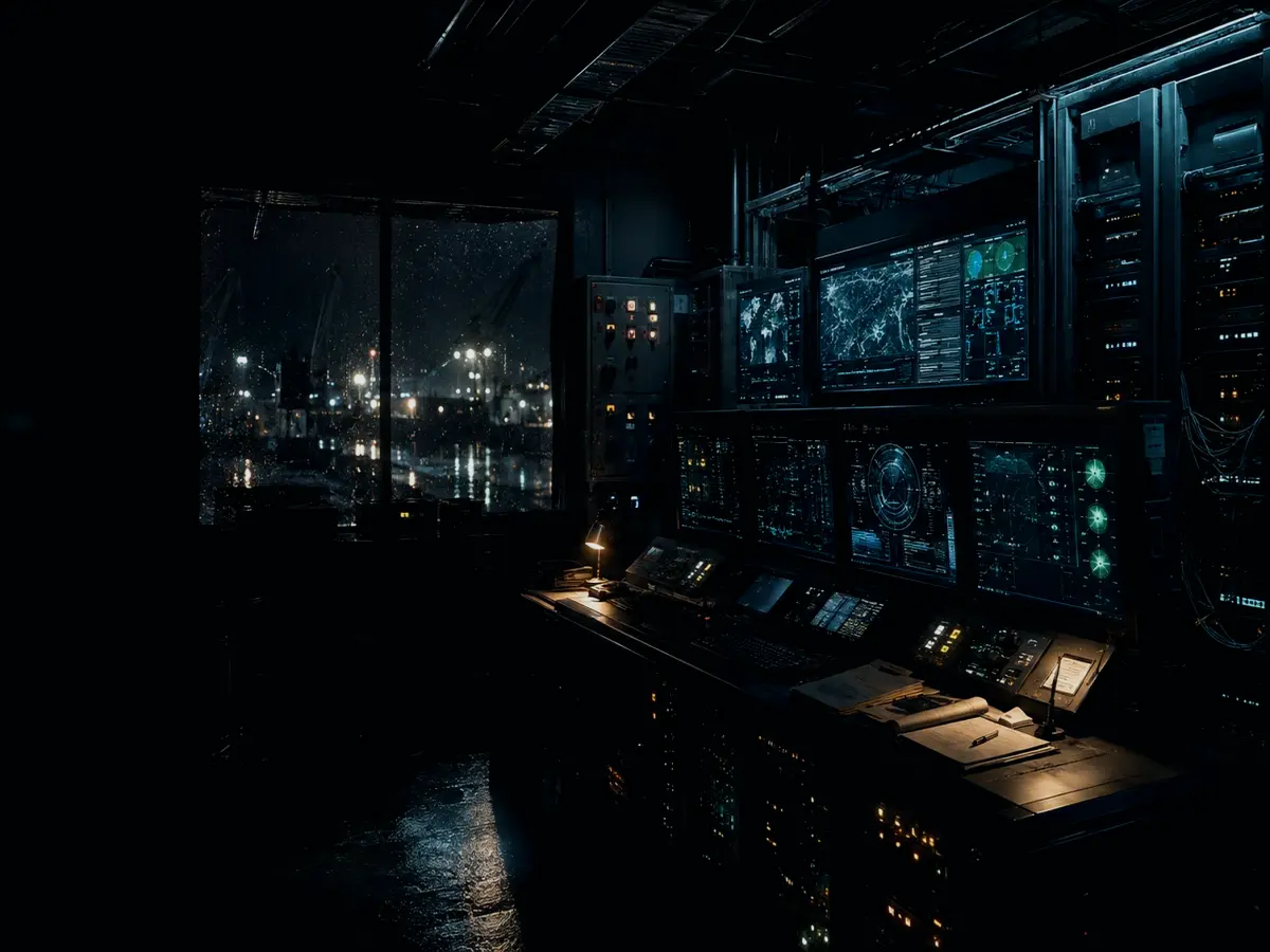 How Is Implanted Hardware Checked or Verified? article hero image showing industrial control room, server racks, network evidence and cyber-physical risk