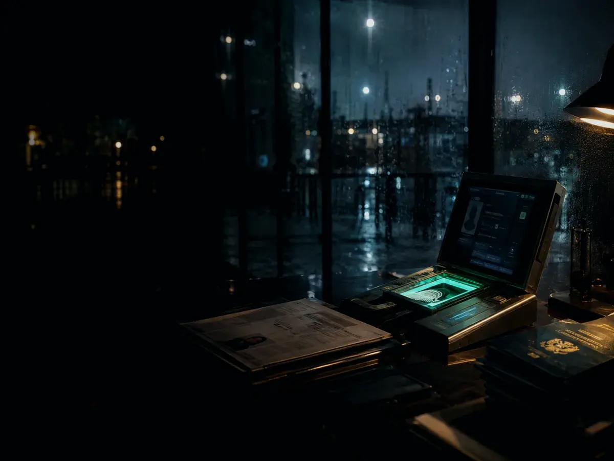 How Is a Legacy Credential Checked or Verified? article hero image showing identity document, biometric verification desk and contested personal record