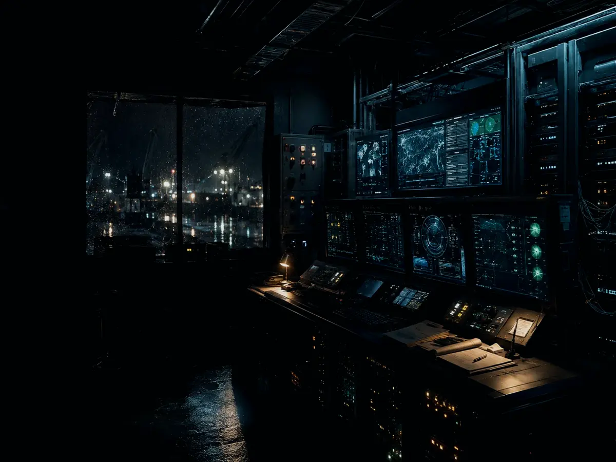 How Does Malware Work? article hero image showing industrial control room, server racks, network evidence and cyber-physical risk