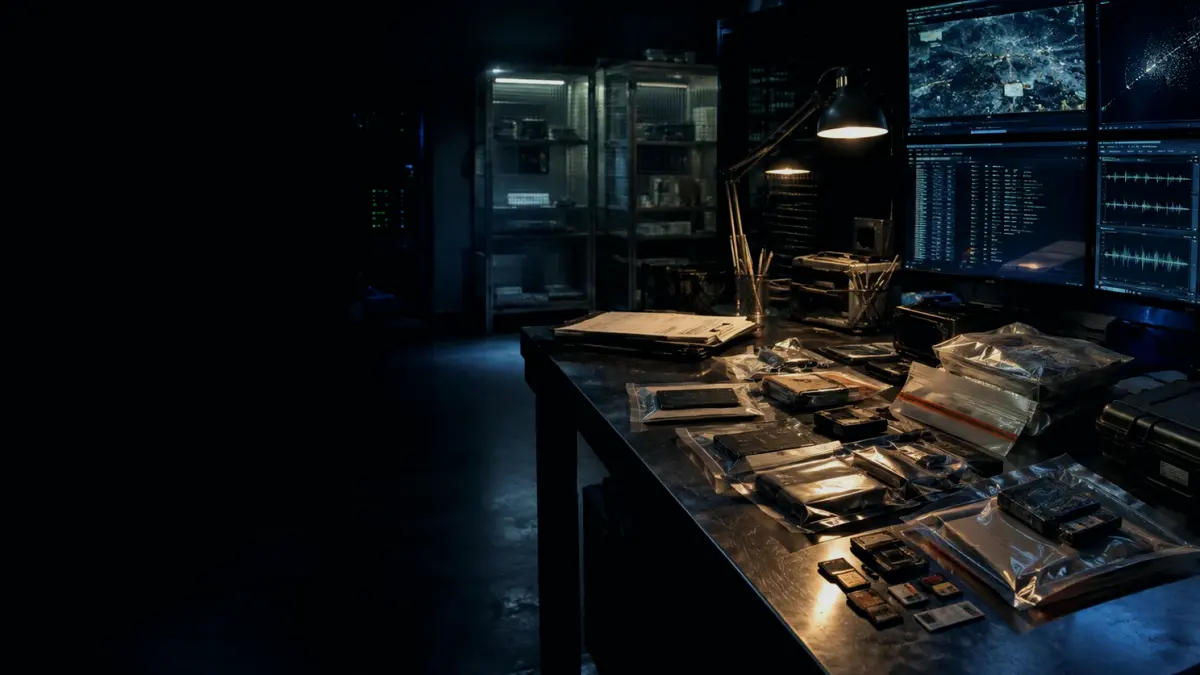 What Records Are Created During Forensic Copying? supporting article image showing digital evidence image, timestamped records and preservation file