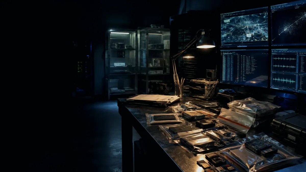 What Is Forensic Image Used For? supporting article image showing digital evidence image, timestamped records and preservation file