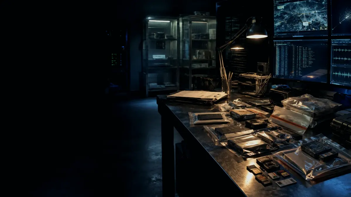 What Is a Forensic Image? supporting article image showing digital evidence image, timestamped records and preservation file