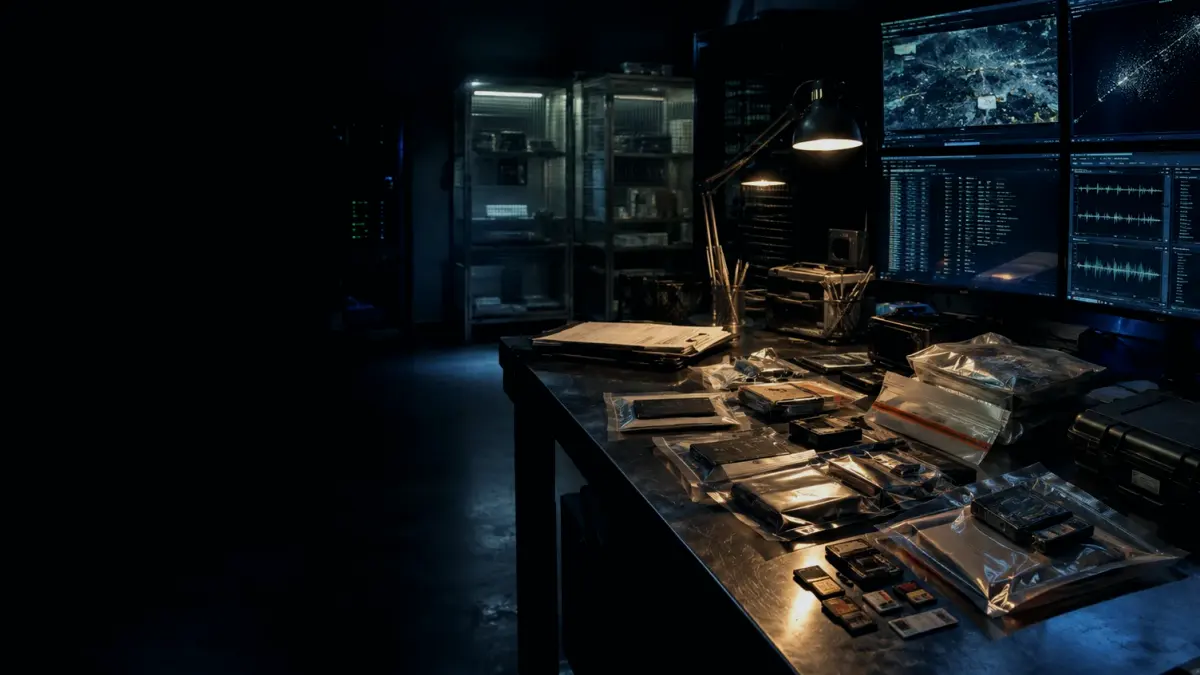 How Does Immutable Storage Work? supporting article image showing digital evidence image, timestamped records and preservation file