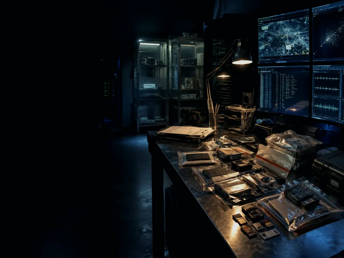 What Happens If Immutable Storage Is Unavailable or Wrong? article hero image showing sealed evidence locker, forensic workstation and chain-of-custody documents