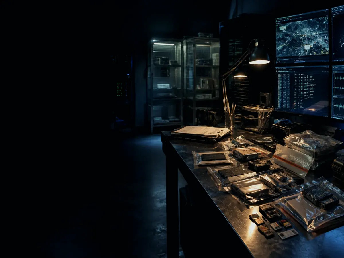 What Happens If an Isolated Recorder Is Unavailable or Wrong? article hero image showing sealed evidence locker, forensic workstation and chain-of-custody documents