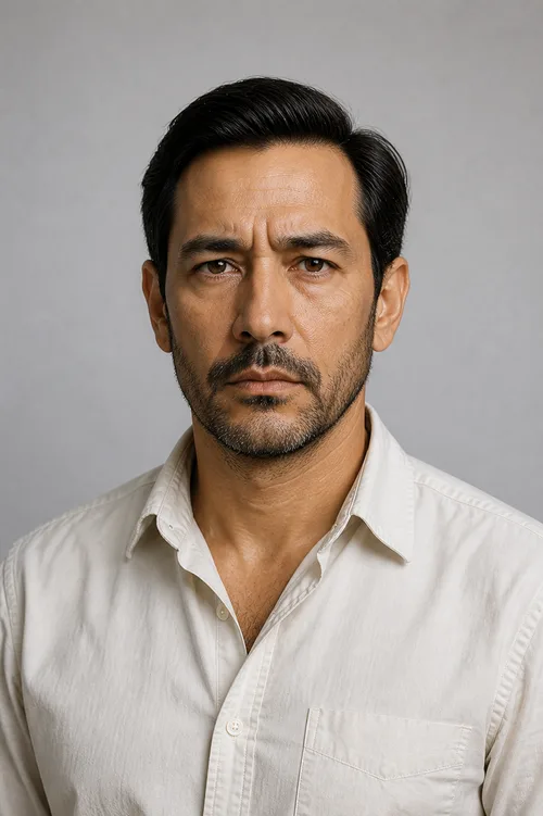 Alejandro Rojas passport portrait
