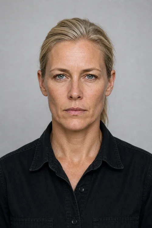 Captain Anja Sorensen passport portrait