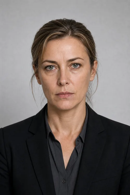 Inspector Damaris Régnier passport portrait