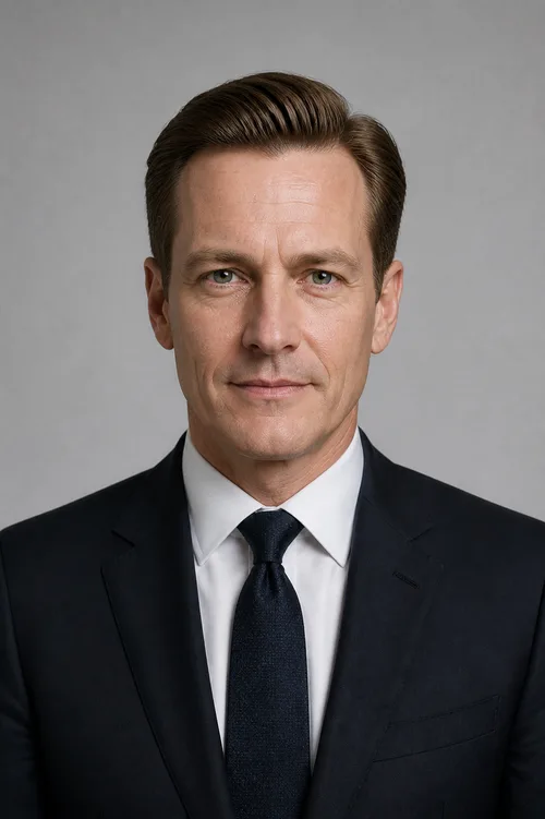 Damon Carter passport portrait