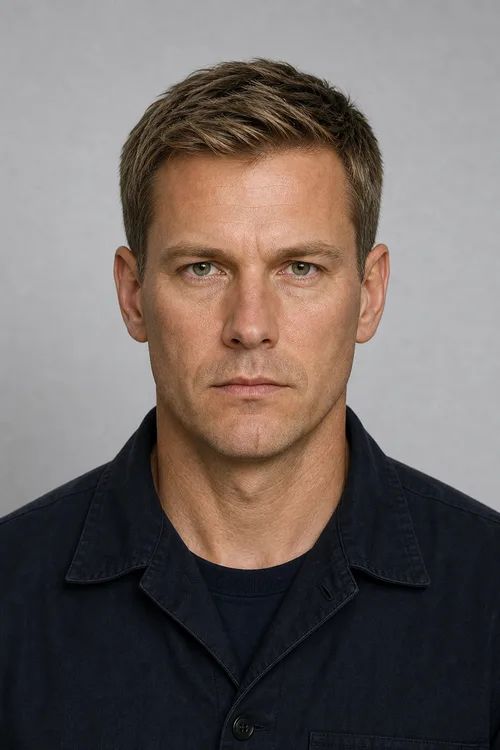 Lt Cdr Jace Connors passport portrait